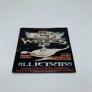 Rare Promo CD - ALLIE BABA CITY SLICKEN IT 3 WISHES‎ 2001 GANGSTER DAZ DILLINGER